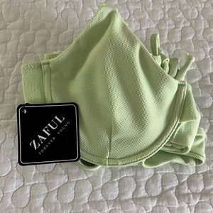 NWT BIQUÍNI SET GREEN SIZE 8